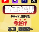動画編集します 実績のため格安で編集させていただきます イメージ1