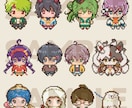 Illustratorでドット絵キャラ作成します 50×50ドットキャラを1250px×1250pxPNG納品 イメージ2