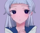 あなたのオリキャラちゃんの可愛いアイコン作成します 可愛い女の子のイラストを描くのが得意です！ イメージ1