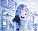 宝石のように輝くイラストを描きます サムネイル、アイコン、グッズ化、様々な用途で使用可能 イメージ3