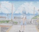 サムネやアイコンに使える、可愛い女の子を描きます 儚げな女の子を、目を引くような彩度で描きます。 イメージ3