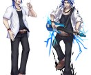 TRPG、VTuberなどの立ち絵・一枚絵描きます 3000円から発注可能。1からデザイン受け付けます。 イメージ1