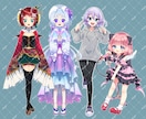 アイコン、立ち絵、グッズ用イラスト描きます 可愛いから格好いいまで！ご希望に全力でお応えします！ イメージ2