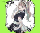ゲーム系アイコン、配信サムネ等も描きます イカちゃんイラストをお受け致します。 イメージ1