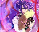 和風ファンタジーイラスト制作します 妖艶で雰囲気重視なので歌い手さんやVTuberさんなどに。 イメージ4