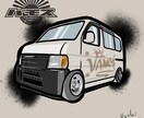 車好きの方へ愛車のイラスト描きます 自分の車をイラストアイコンにして個性をアピールしよう！ イメージ3