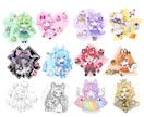 キャラデザ・立ち絵・ミニキャラなど描きます 用途自由！改変・商用利用OKなイラスト&キャラデザ イメージ5