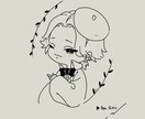 シンプルでおしゃれ、可愛い！ゆるいアイコン描きます アイコン以外(動画のサムネイル等)もご相談ください イメージ2