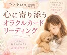 ペットロス専門：あなたの心に寄り添います 大切なあの子を想う心を優しく受け止めます イメージ1