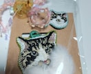 可愛いペットさんの刺繍アクセサリー作ります ナチュラル可愛い刺繍アクセで大切なご家族といつも一緒です イメージ7