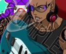 プロのアニメーターがアニメ塗りアイコンを描きます 高解像度ですので印刷やイラストとしても使えます！ イメージ5