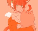 かわいいイラストを描きます ご要望に柔軟に対応可能です！SNSなどにぜひ イメージ1