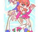 デフォルメイラスト制作承ります パキッとしたデフォルメイラスト制作致します。 イメージ1