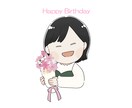 修正無料！手描き風のかわいい似顔絵をお描きします プチプレゼントに♪人物追加・文字入れ・小物無料でお描きします イメージ4