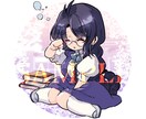 SNS用等のアイコンを描きます デフォルメ、顔面アップ等、ご希望承ります。 イメージ1
