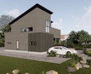 リアルな外観パースを制作します コーディネート提案、建売住宅最適 イメージ5