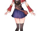 あなたのキャラクターをデザインから作ります TRPG、IRIAM、ゲーム、広告、動画などの立ち絵に！ イメージ7