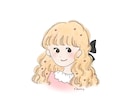 アイコン用イラストをお描きします Cherry.の絵でアイコンをとびっきり可愛く♡ イメージ7