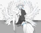 商業利用可能！ご希望に沿ったイラスト制作します ヘッダー、動画サムネ、アイコン、キャラデザなど承ります！ イメージ6