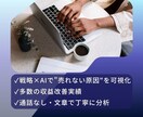 売れない構造を分析し、土台から整えます 売れないのは努力不足じゃなく、順番ミスかもしれません イメージ7