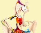 イメージのイラストを描きます。ます 独特な色使いで他とは違う作品です。 イメージ1
