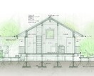 柔らかい雰囲気の手書き図面を描きます 建築のプレゼンに使いやすい、デジタル手書き図面です。 イメージ5
