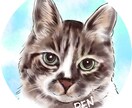 ふんわり可愛い♪水彩画風うちの子アイコン描きます オーダーメイドの愛猫イラスト♡癒し／ペット／似顔絵／SNS イメージ7