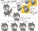 商用利用OK！癒されるほのぼの動物アイコン描きます ブログに使える！思わず目につく可愛い動物たちがわかりやすい！ イメージ7