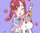 似顔絵･キャラクターのイラスト描きます アイコン･グッズ化･プレゼント用にイラストはいかがですか？ イメージ2