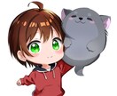 目を引く鮮やかなイラストを作成します サムネや立ち絵など、オリジナルキャラなど必要な方へ イメージ3