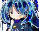 女の子のアイコン 待ち受けかきます 彩度が高くキラキラな絵はお任せ下さい。 イメージ2