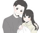 お写真から、やさしく温かい手描きの似顔絵を描きます 記念日やプレゼントにも喜ばれるよう丁寧に制作します。 イメージ3