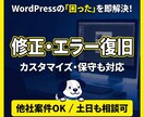 WordPress修正・復旧・カスタマイズ承ります ケースケが迅速対応｜小さな修正から保守までプロがサポート イメージ1