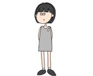 ポップですこ〜しクセのあるタッチで描かせて頂きます アイコンやギフト、挿絵などに◎ご要望に出来る限り答えます✩ イメージ4
