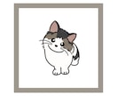 写真からゆるっとかわいいペット似顔絵を描きます 大切な"うちの子"をゆるっとかわいいイラストでお届けします！ イメージ5