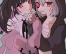SNSアイコン・一枚絵イラスト制作します かわいく親しみやすい雰囲気に仕上げます イメージ9