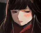 商用可！高級感のある厚塗りイラスト描きます 雰囲気重視で参考画像のような厚塗りのイラストを制作いたします イメージ3