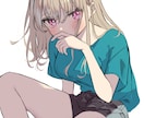 かわいい女の子のイラスト描きます 歌ってみたなどの動画サムネイル·アイコンなどをお描き致します イメージ1