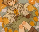 ポップなキャライラストお描きします ボカロ曲や歌ってみた、SNSアイコンなどに！ イメージ10