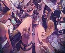 アイコンや動画のサムネなど！イラスト制作します 作品の表紙や挿絵、RPカット、動画内イラストなど色々描きます イメージ8