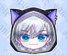 スタンプにも!!顔のみアイコン描きます コテキャラ様のデフォルメイラスト描かせてください！ イメージ6