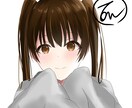 可愛い女の子のアイコンを制作します SNS用に是非！好きなキャラクターやオリジナルキャラなど！ イメージ1