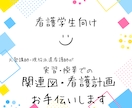 関連図・看護計画など看護実習のお手伝いをします 社会人経験からの看護学生！元病棟看護師がお手伝いします イメージ1