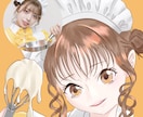 立ち絵、一枚絵、似顔絵…透明感のある美少女描きます 推し活用プレゼント、歌みた、配信サムネ、IRIAMにグッズ… イメージ5