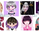 アイコンや立ち絵、お好きなイラストお描きします 等身orデフォルメ お好きな方をお選びいただけます！ イメージ3