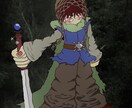 ラッパーの方に刺さる絵柄のイラストを描いています オリジナルのジャケ写イラスト制作 イメージ6