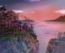 幻想的なイラストの背景素材としてご利用いただけます サムネイルや配信用のちょっとした背景素材として製作！ イメージ5