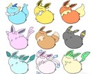 まんまるかわいいシンプルアイコンを描いてます まんまる、シンプル、かわいいイラストであればお任せください！ イメージ1