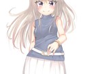 可愛い女の子キャラのイラスト描きます 一枚絵、立ち絵をメインに制作します イメージ5