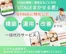 UTAGEの構築運用代行・内製化の相談に乗ります UTAGEのプロが、あなたのUTAGEを完全サポート！ イメージ1